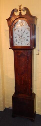 Broderick Spalding An early 19thC longcase clock