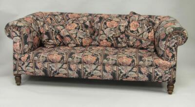 A Victorian Chesterfield two seater sofa