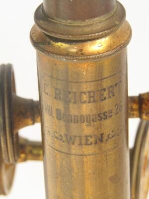 An Austrian brass microscope - 2