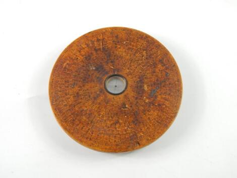 A Chinese calibrated geomancer's compass