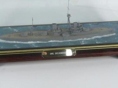 A scale model of the battleship HMS Dreadnought - 2