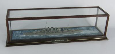 A scale model of the battle cruiser HMAS Australia