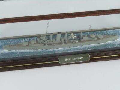 A scale model of the battle cruiser HMAS Australia - 2