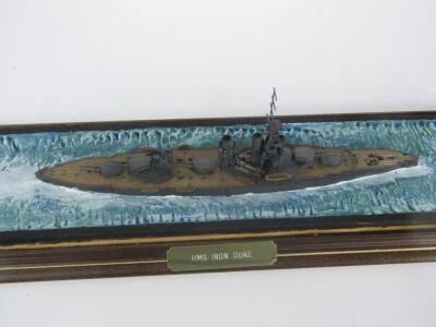 A scale model of the battleship HMS Iron Drake - 2