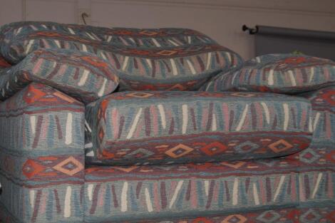 A Roger Lewis three seater sofa