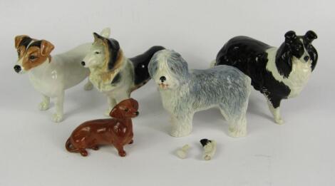 A Beswick Jack Russell Terrier