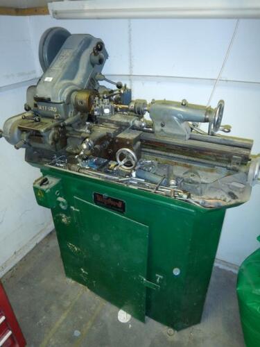 A Myford Super 7 engineers lathe