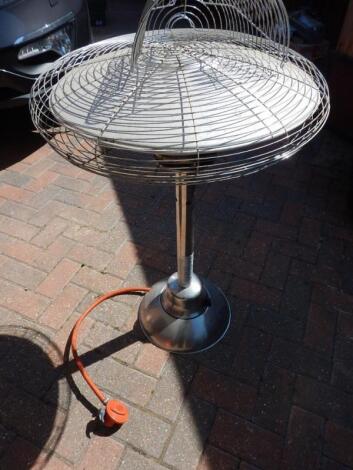 A Calor Gas outdoor heater.