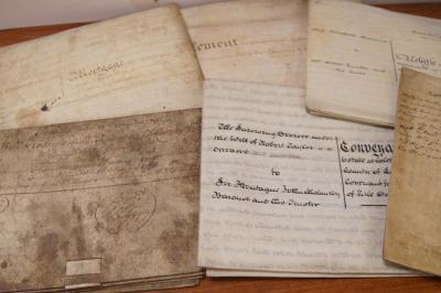 18thC legal documentation relating to Lincolnshire