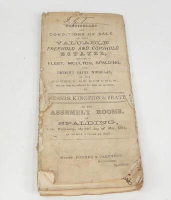 A Spalding Auction catalogue