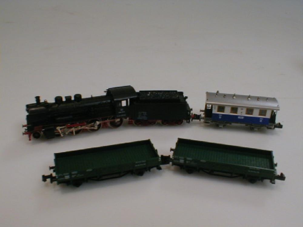 Lot De 2 Aiguillages Fleischmann Piccolo 9177 + 9176 - Courbe Droite Et Gauche - Voie N