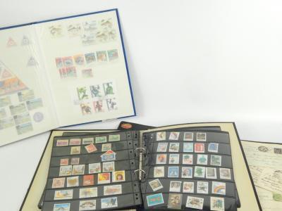 A mixed accumulation of mainly European stamps