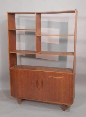 A G-Plan style Retro teak display unit