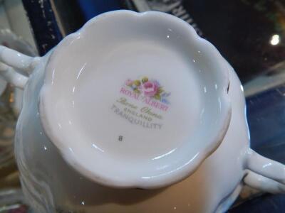 A Royal Albert Tranquility pattern part dinner and tea service - 2