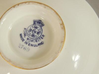 A Royal Worcester shallow dish - 2