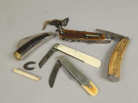 Various pen knives