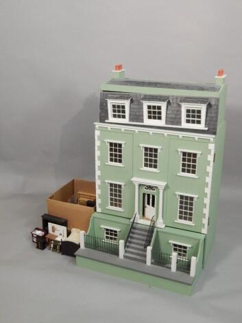 A modern Georgian style dolls' house