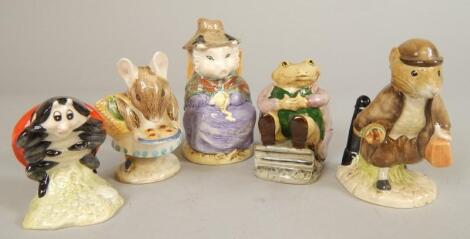 Five Royal Albert Beatrix Potter figures