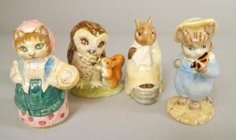 Four Royal Albert Beatrix Potter figures