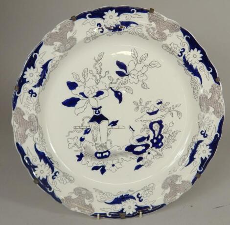 A Masons ironstone charger