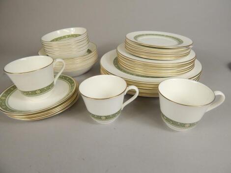 A Royal Doulton Rondelay pattern part dinner and tea service