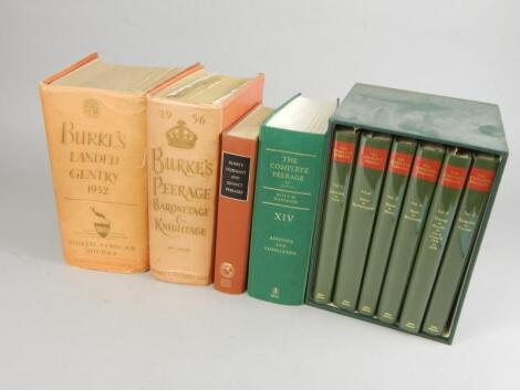 Sutton Allen. The Complete Peerage with addenda and corigenda and other books on peerage