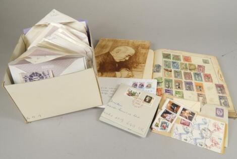 A Strand album of stamps