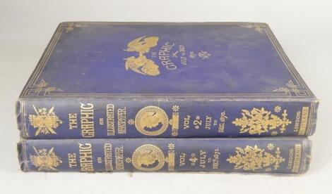 Two bound volumes of The Graphic