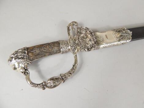 A German hunting type short sword