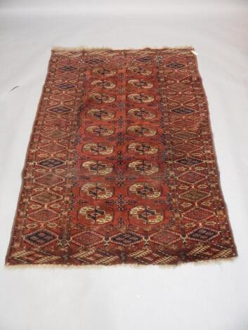 A Bokhara type rug