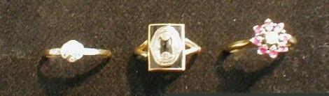 A Victorian memorial ring