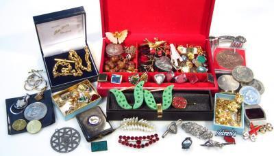 Various costume and other jewellery