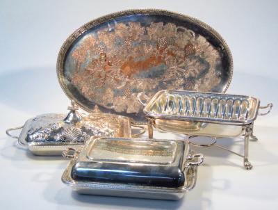 Various silver plate