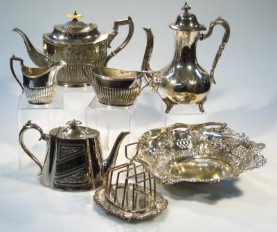 Various silver plate