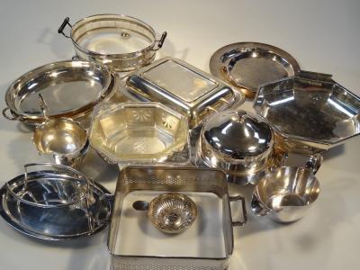 Various silver plate