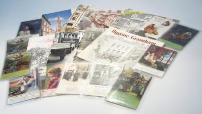 Various bygone related ephemera and other postcards