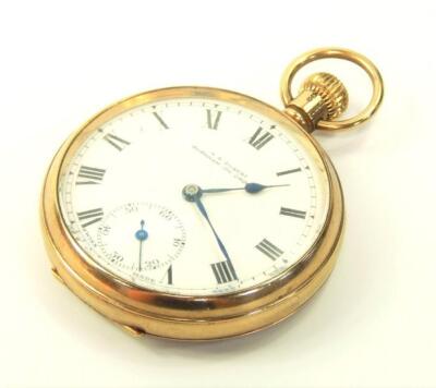 A 9ct gold cased gentleman's pocket watch