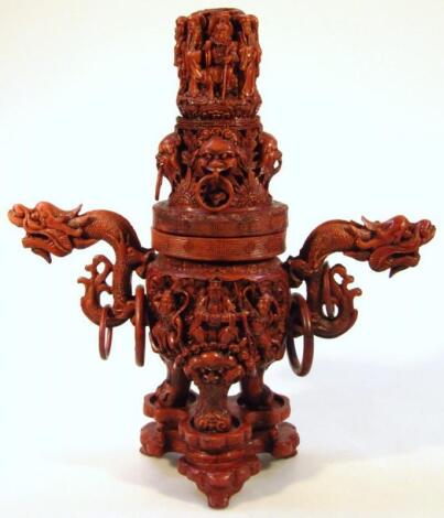 An oriental censer