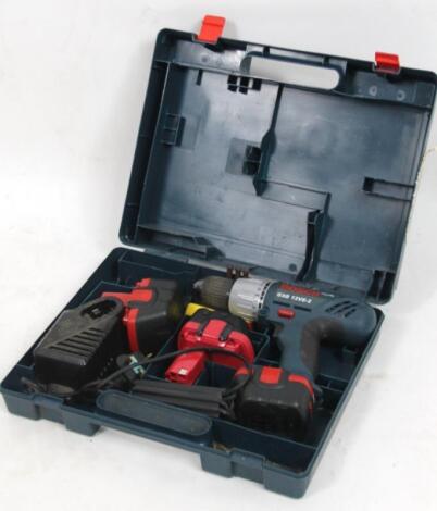 A Bosch GSB12VE-2 cordless impact drill