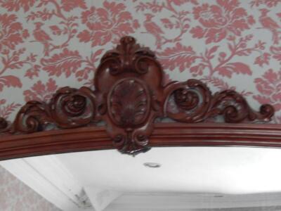 To GR270716. A Victorian mahogany overmantel mirror - 2