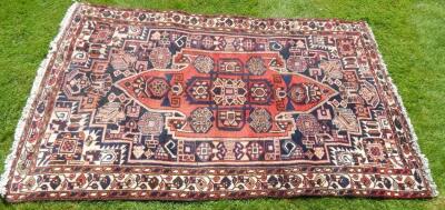 A Hamadan rug