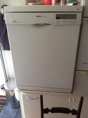 A Bosch dishwasher