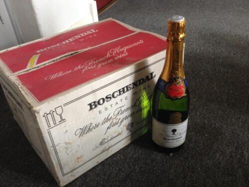 Boschenadal sparkling estate wine (box of 12 and 10 loose)