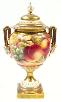 A Royal Worcester vase - 2