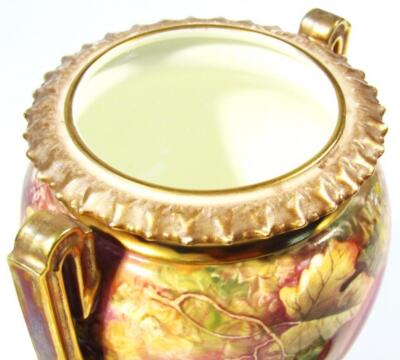 A Royal Worcester vase - 3