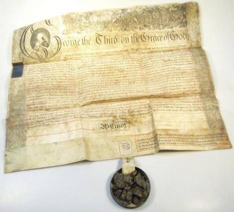 A George III indenture