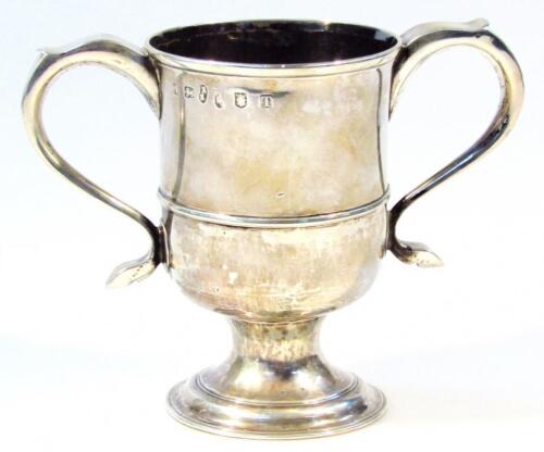 A George III Newcastle silver loving cup