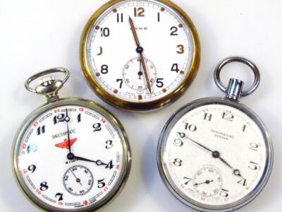 Thirteen various pocket watches - 4