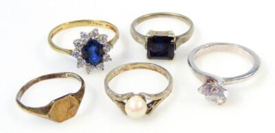 Various dress rings - 2