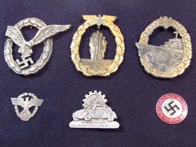 Various Nazi style badges - 2